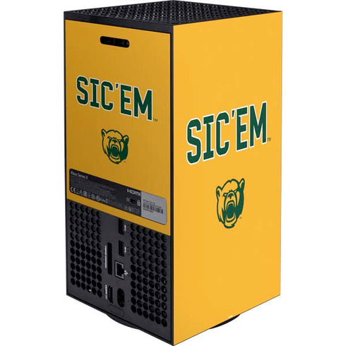 Baylor University Sic Em Xbox Series X Bundle Skin